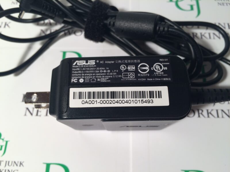 ASUS AC Adaptor Model EXA1004UH Output 19V, 1.58A