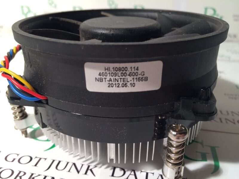 Acer Aspire X261G Processor CPU Heatsink and Fan 4-Pin / 4-Wire HI.10800.114 1155 Socket