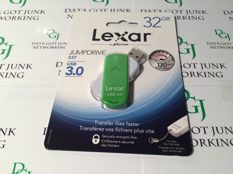 Lexar 32GB USB 3.0 Jump Drive – Green