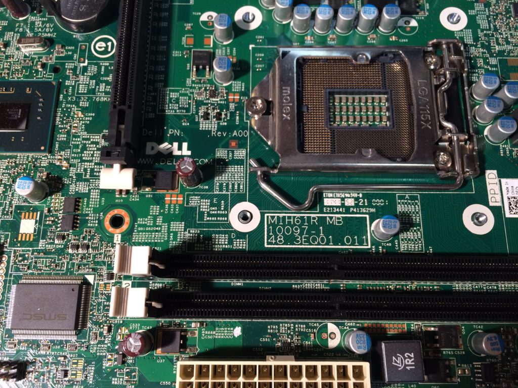 Dell Vostro 260s Motherboard MIH61R MB 10097-1