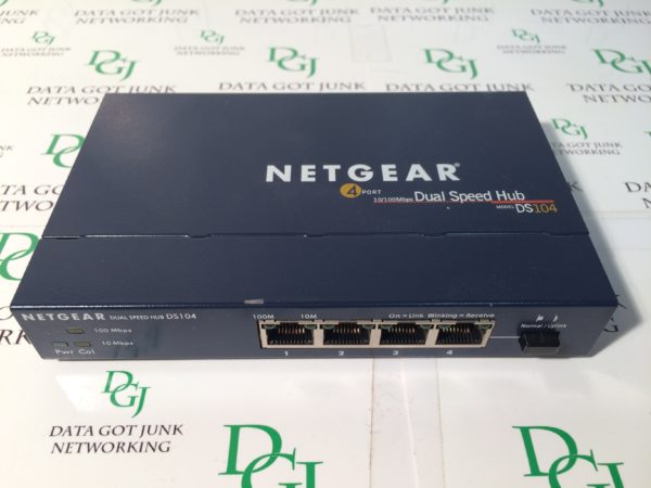 Netgear DS104 4 Port 10/100 Dual Speed Hub