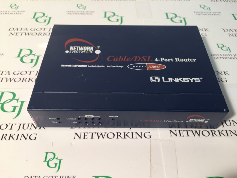 NETWORK Everywhere Linksys Model NR041 4-Port Router