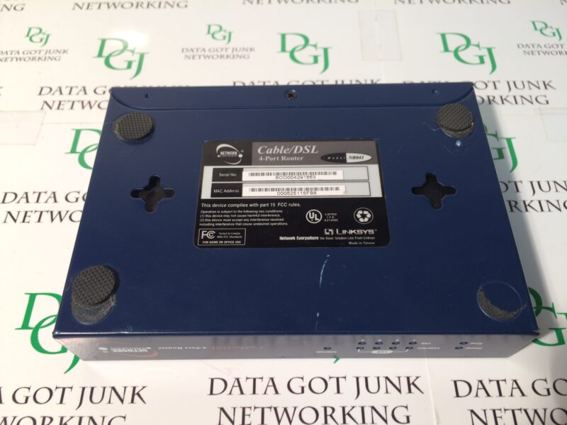 NETWORK Everywhere Linksys Model NR041 4-Port Router