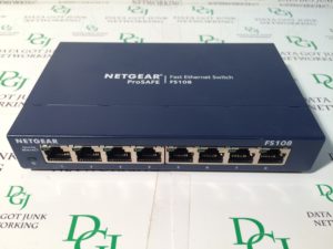 NETGEAR ProSafe 8 Port 10/100 Switch FS108 v3