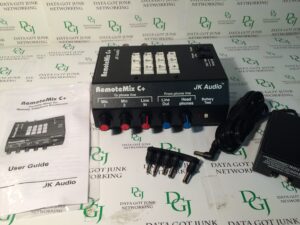 JK Audio Remote Mix C Plus Portable Mixer for Telephone Broadcasts RemoteMix