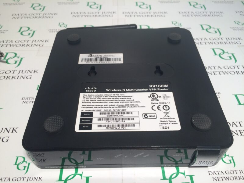 Cisco Systems VPN Router RV180W Wireless 4 Port LAN Small Business Router