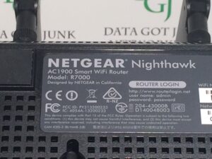 Netgear Nighthawk AC1900 Smart WiFi Router Model: R7000