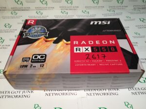MSI Radeon RX 550 2GT LP OC