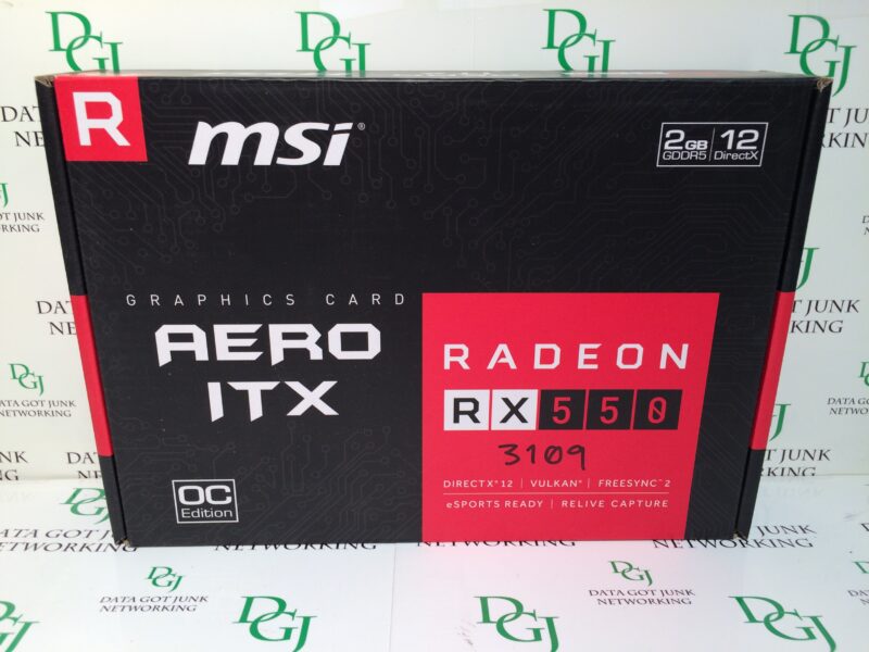 MSI AERO ITX Radeon RX 550 2GB