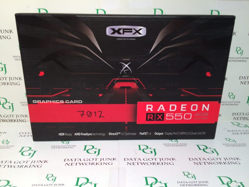 XFX Radeon RX 550 4GB