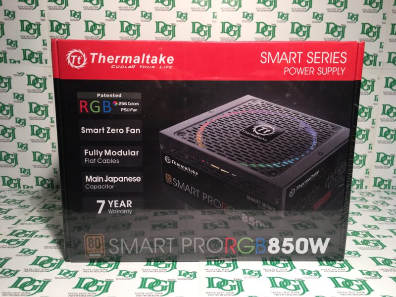 Thermaltake Smart Pro RGB 850W 80+ Bronze Smart Zero 256-Color RGB Fan Fully Mod