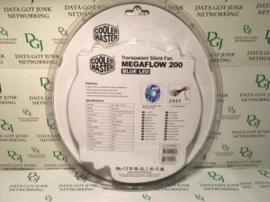 Cooler Master MegaFlow 200 BLUE LED Transparent Sleeve Bearing Silent Fan