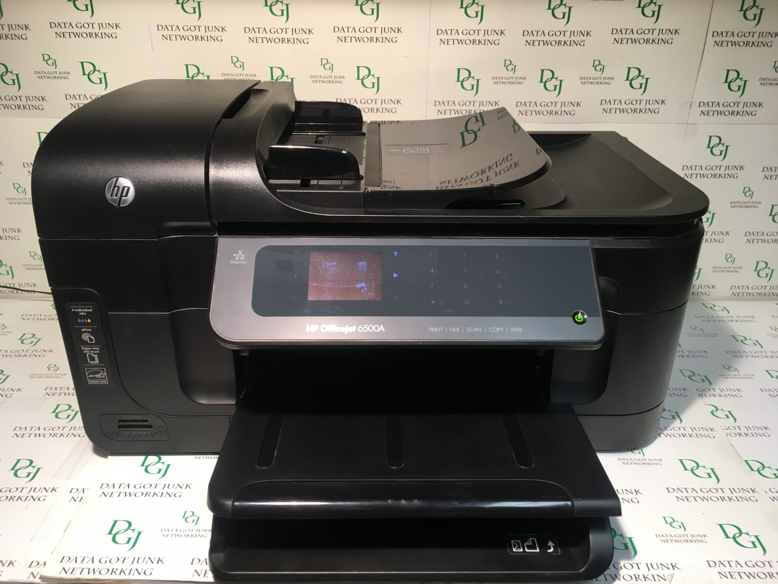 verden støj En god ven HP OfficeJet 6500A Plus E710n All-In-One Inkjet Printer - Data Got Junk