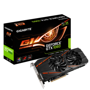GIGABYTE GeForce GTX 1060 3GB GDDR5 G1 Gaming GV-N1060G1 GAMING-3GD