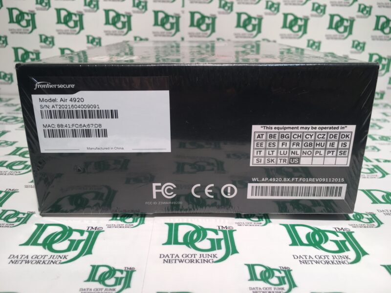 Frontier Secure Air 4920 802.11AC 1600Mbps Smart Mesh Wi-Fi