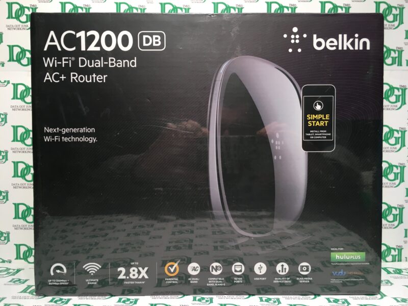 Belkin AC1200 DB Wi-Fi Dual-Band AC+ Gigabit Router