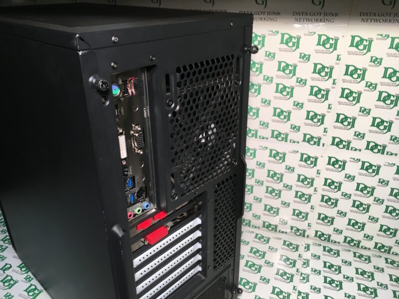 ASRock Gaming Tower Desktop: Intel Quad-Core i3-8100 8GB DDR4 MSI GAMING X 3GB