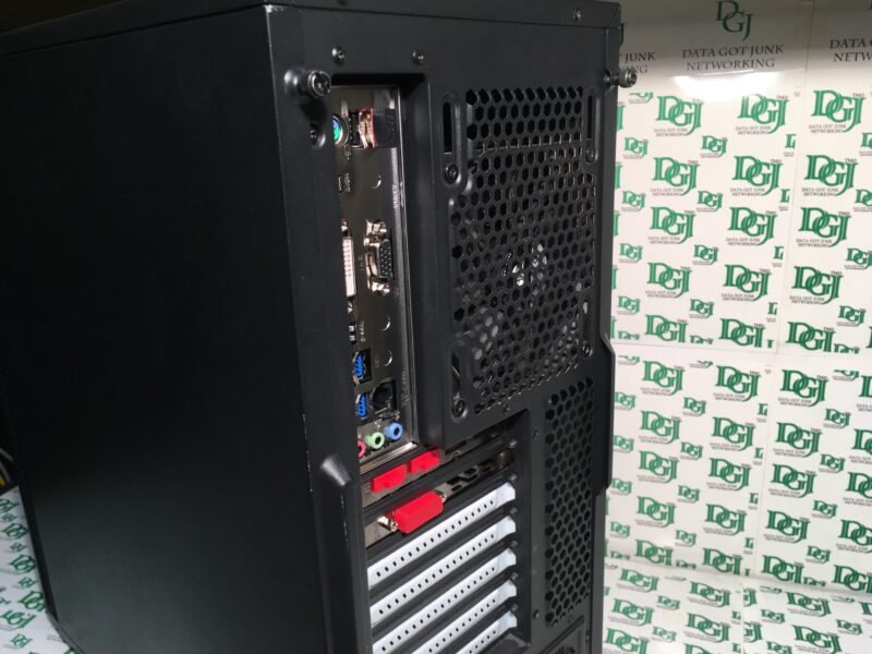 ASRock Gaming Tower Desktop: Intel Quad-Core i3-8100 8GB DDR4 MSI GAMING X 3GB