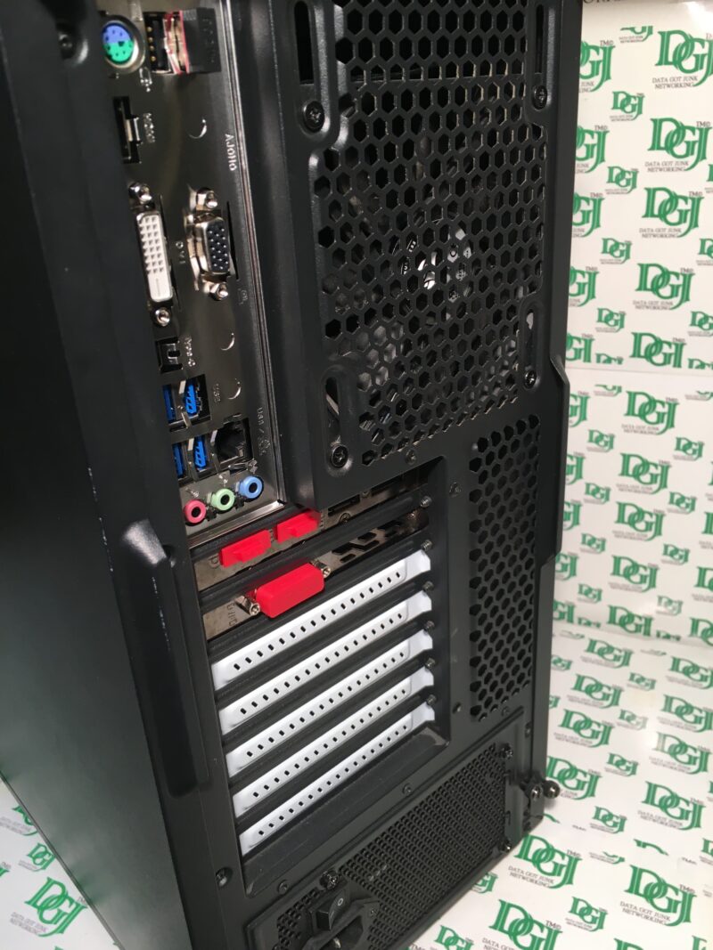 ASRock Gaming Tower Desktop: Intel Quad-Core i3-8100 8GB DDR4 MSI GAMING X 3GB