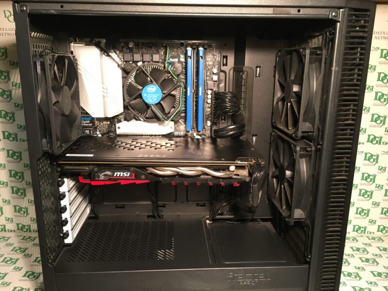 ASRock Gaming Tower Desktop: Intel Quad-Core i3-8100 8GB DDR4 MSI GAMING X 3GB