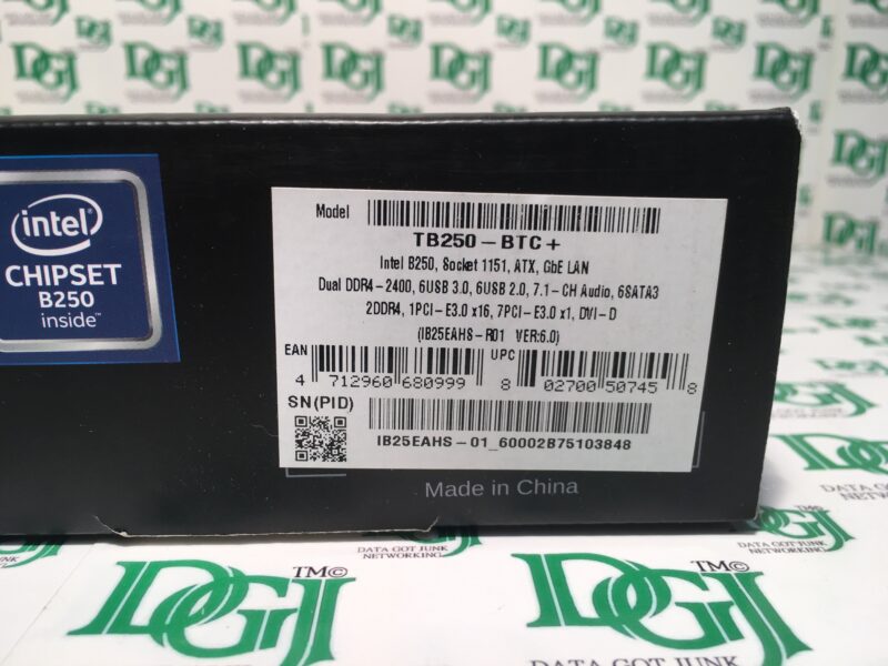 BIOSTAR TB250-BTC+ B250 Chipset 8 PCI-E Slots