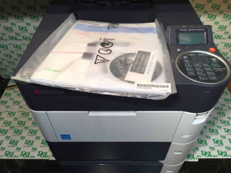 Kyocera 1102L12US0 Model FS-4200DN Black & White Network Laser Printer, 5 Line LCD Display Panel for Ease of Use, 52 Pages Per Minute, 2600 Sheet Maximum Paper Capacity, Convenient USB Host Printing