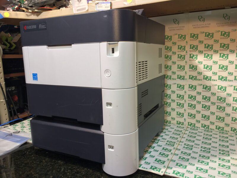 Kyocera 1102L12US0 Model FS-4200DN Black & White Network Laser Printer, 5 Line LCD Display Panel for Ease of Use, 52 Pages Per Minute, 2600 Sheet Maximum Paper Capacity, Convenient USB Host Printing