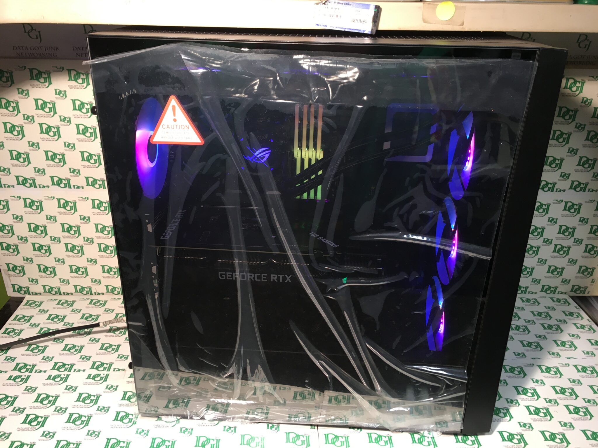 iBUYPOWER Gaming Desktop ASUS TUF GAMING 3070 RTX i5-12400F - Data Got Junk