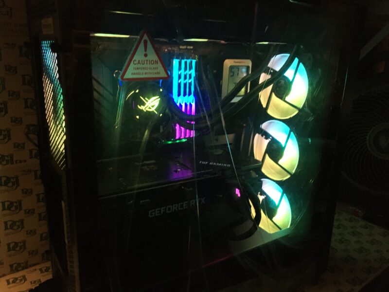 iBUYPOWER Gaming Desktop RIG PC ASUS TUF GAMING 3070 RTX 12th Gen i5-12400F G.SKILL RGB 32GB RAM