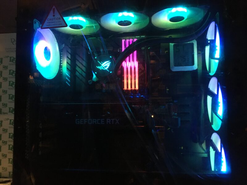 iBUYPOWER Gaming Desktop RIG PC ASUS TUF GAMING 3070 RTX 12th Gen i5-12400F G.SKILL RGB 32GB RAM